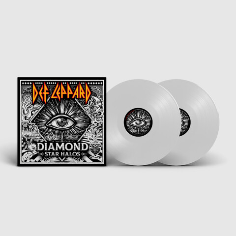 Diamond Star Halos by Def Leppard - Exclusive Limited Clear Vinyl 2LP - shop now at uDiscover store