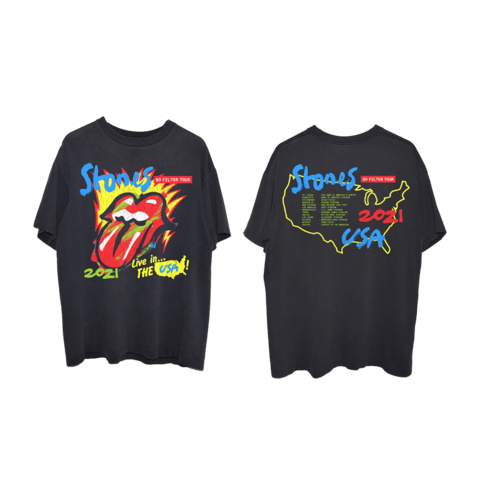 No Filter 2021 Parking Lot by The Rolling Stones - t-shirt - shop now at uDiscover store