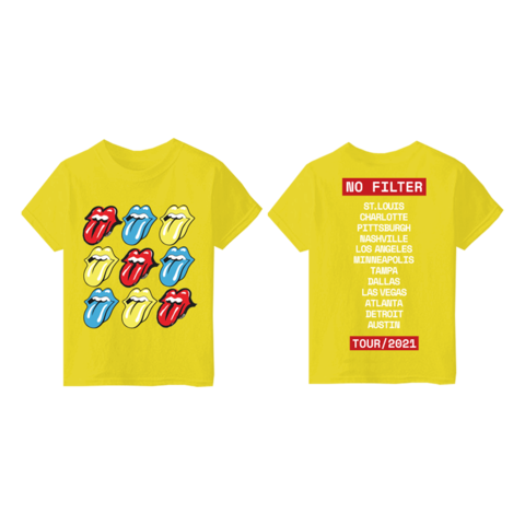 No Filter 2021 von The Rolling Stones - Youth T-Shirt jetzt im uDiscover Store
