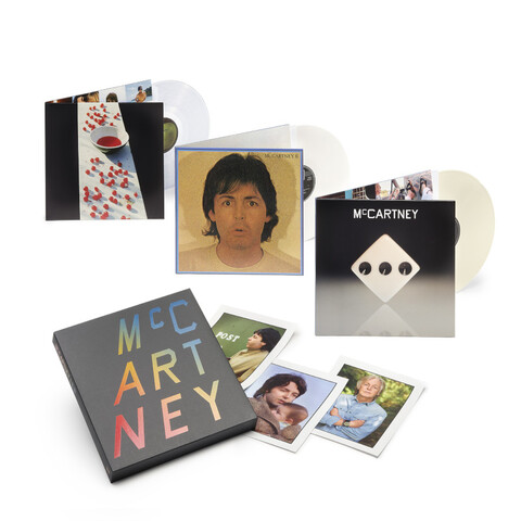McCartney I II III von Paul McCartney - Coloured 3LP Box Set - Limited Edition jetzt im uDiscover Store