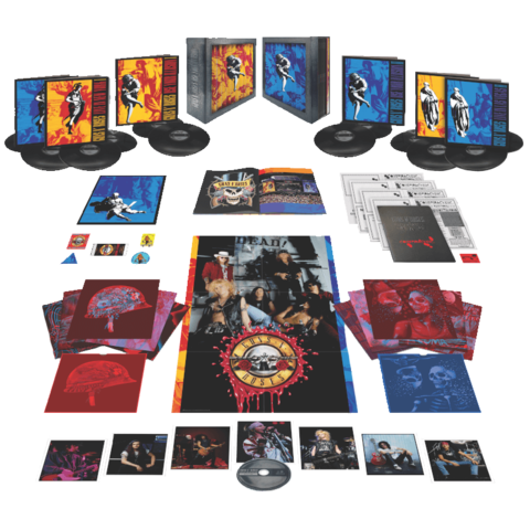 Use Your Illusion von Guns N' Roses - Super Deluxe 12LP + Blu-Ray jetzt im uDiscover Store