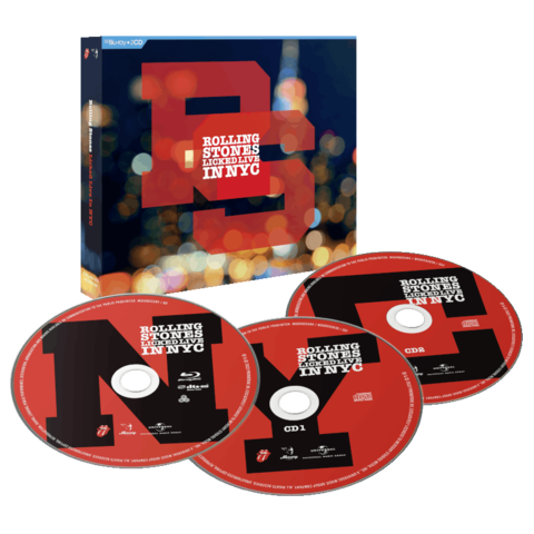 Licked Live In NYC by The Rolling Stones - BluRay + 2CD - shop now at uDiscover store