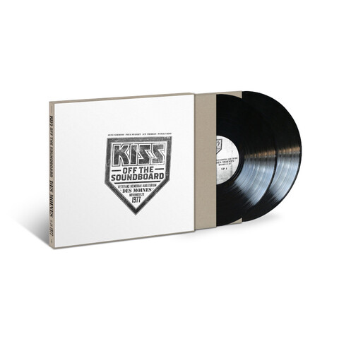 Off The Soundboard: Live In Des Moines 1977 von KISS - 2LP jetzt im uDiscover Store