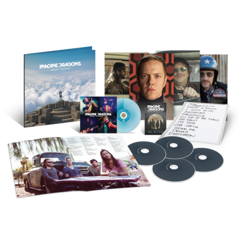 Night Visions (10th Anniversary) von Imagine Dragons - Super Deluxe 4CD + 1DVD Boxset jetzt im uDiscover Store