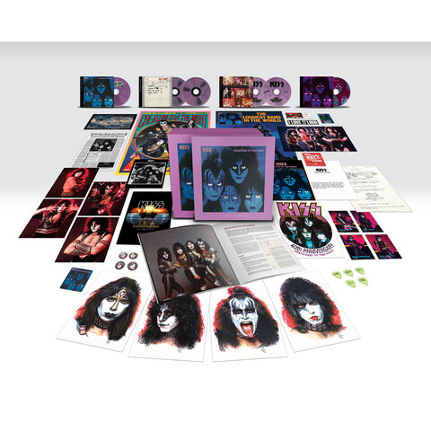 Creatures Of The Night (40th Anniversary Edition) von Kiss - 5CD + Blu-Ray Super Deluxe Edition jetzt im uDiscover Store