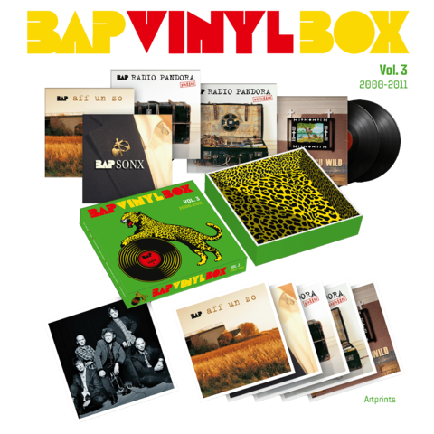 BAP Vinyl Box Vol. 3 (2001-2011) von BAP - Exklusive 5 x 2LP Box jetzt im uDiscover Store