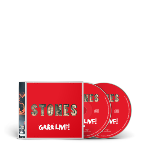 GRRR LIVE! by The Rolling Stones - 2CD - shop now at uDiscover store
