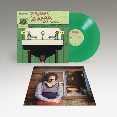 Waka/Jawaka by Frank Zappa - Exclusive Translucent Light Green Vinyl + Lithograph - shop now at uDiscover store