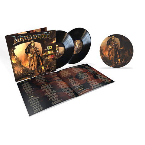 The Sick, The Dying... and The Dead! von Megadeth - Standard 2LP + Slipmat jetzt im uDiscover Store