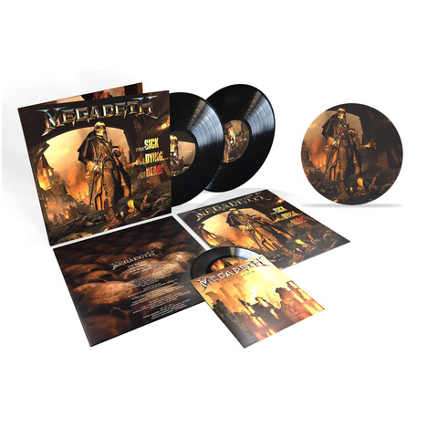 The Sick, The Dying... and The Dead! by Megadeth - Exclusive Deluxe 2LP + Splimat - shop now at uDiscover store