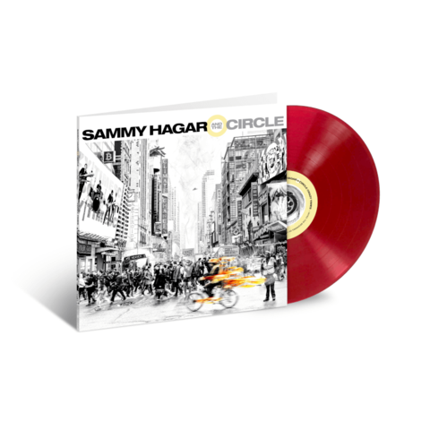 Crazy Times von Sammy Hagar & The Circle - Exklusive Translucent Red LP jetzt im uDiscover Store