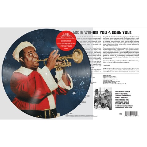 Louis Wishes You A Cool Yule by Louis Armstrong - Vinyl - shop now at uDiscover store