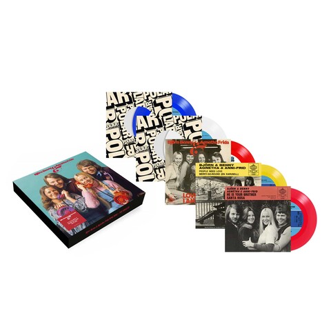 Ring Ring (50th Anniversary) von ABBA - Exclusive Limited 5x Coloured 7" Singles Boxset jetzt im uDiscover Store