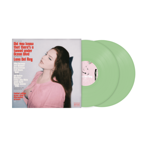 Did you know that there's a tunnel under Ocean Blvd by Lana Del Rey - 2LP Green - shop now at uDiscover store
