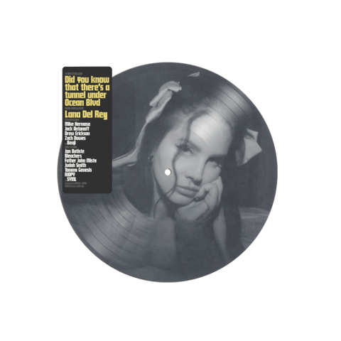 Did you know that there's a tunnel under ocean blvd von Lana Del Rey - Exclusive Picture Disc Vinyl jetzt im uDiscover Store