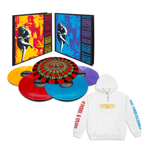 Use Your Illusion by Guns N' Roses - Exclusive 4LP + Hoodie - shop now at uDiscover store