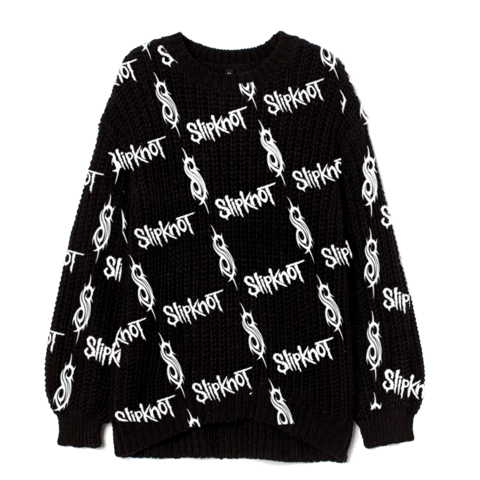 Black Jacquard Logo von Slipknot - Sweater jetzt im uDiscover Store