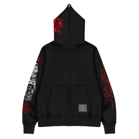 Mask + Logo Full by Slipknot - Zip Hoodie - shop now at uDiscover store