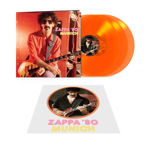 Zappa '80: Munich by Frank Zappa - Exclusive Limited Transparent Orange 3LP - shop now at uDiscover store