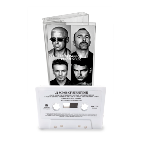 Songs Of Surrender by U2 - Exclusive White Cassette (Limited Edition) - shop now at uDiscover store