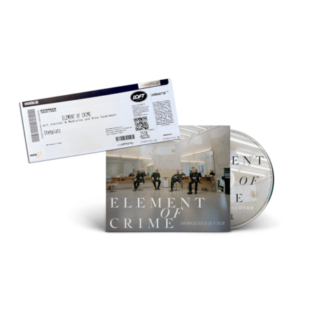 Morgens Um Vier von Element Of Crime - CD + 1 Ticket jetzt im uDiscover Store