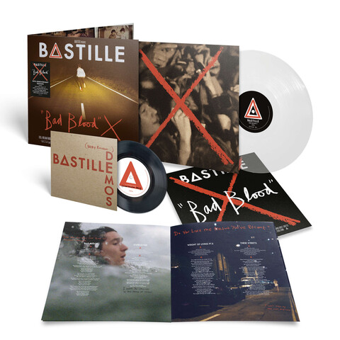 Bad Blood X by Bastille - Crystal Clear LP + Black 7" - shop now at uDiscover store