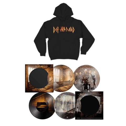 Drastic Symphonies by Def Leppard with The Royal Philharmonic Orchestra - Hoodie + Exclusive Limited Picture Disc 2LP - shop now at uDiscover store
