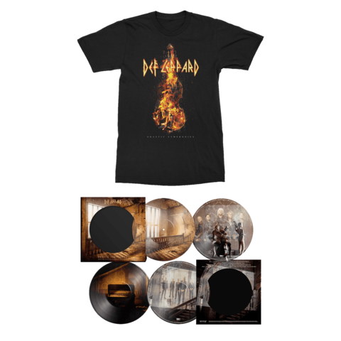 Drastic Symphonies von Def Leppard with The Royal Philharmonic Orchestra - Violin T-Shirt + Exclusive Limited Picture Disc 2LP jetzt im uDiscover Store