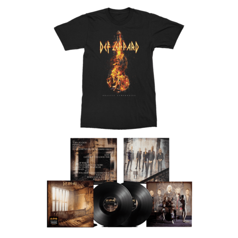 Drastic Symphonies von Def Leppard with The Royal Philharmonic Orchestra - Violin T-Shirt + 2LP jetzt im uDiscover Store