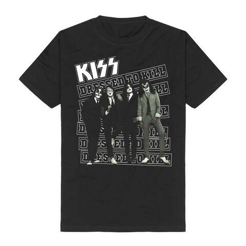 Dressed To Kill by KISS - T-Shirt - shop now at uDiscover store