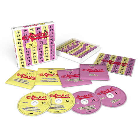 Sex Pistols - 76-77 (4CD) by Sex Pistols -  - shop now at uDiscover store