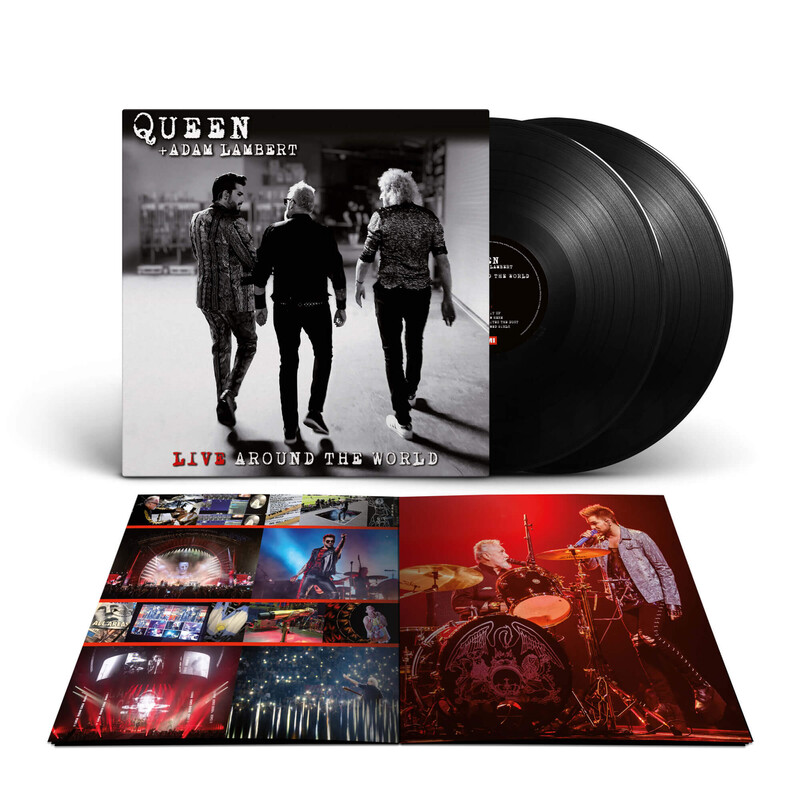 Live Around The World by Queen + Adam Lambert - Vinyl - shop now at uDiscover store