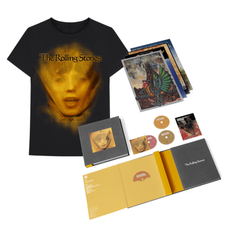 Goats Head Soup (2020 Super Deluxe Box Set + Goats Head Soup T-Shirt) by The Rolling Stones - CD Bundle - shop now at uDiscover store
