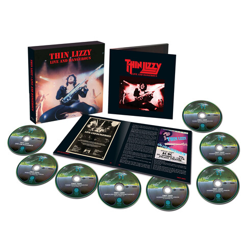 Live And Dangerous von Thin Lizzy - Limited 8CD Boxset jetzt im uDiscover Store