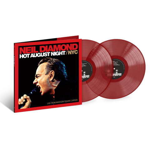 Hot August Night NYC / Live From Madison Square (ltd. Coloured 2LP) von Neil Diamond - 2LP jetzt im uDiscover Store