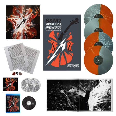 S&M2 (Ltd. Deluxe Box - 4LPs, BluRay & more) by Metallica - Vinyl - shop now at uDiscover store