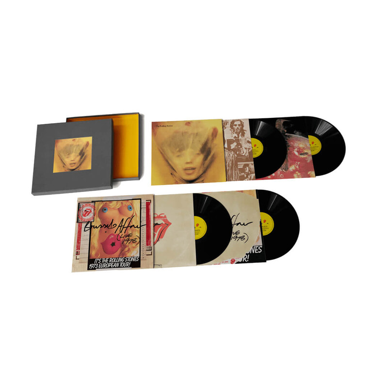Goats Head Soup (2020 Super Deluxe Vinyl Box Set) by The Rolling Stones - 4LP - shop now at uDiscover store