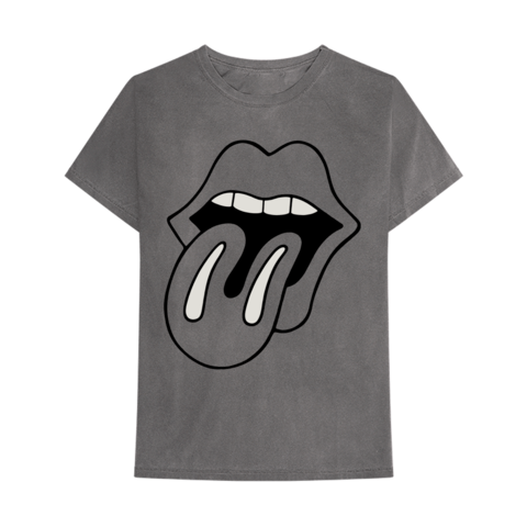 Vintage Black & White Tongue von The Rolling Stones - T-Shirt jetzt im uDiscover Store