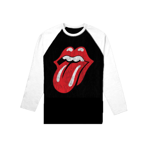 Classic Tongue Distressed von The Rolling Stones - Longsleeve 3/4 Raglan jetzt im uDiscover Store