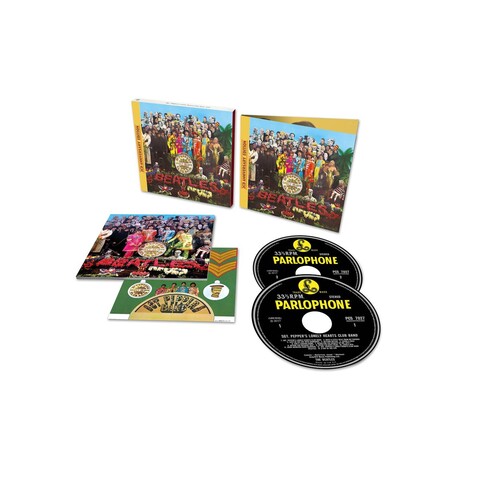 Sgt.Pepper's Lonely Hearts Club Band (50th Anniversary Edition) von The Beatles - 2CD jetzt im uDiscover Store