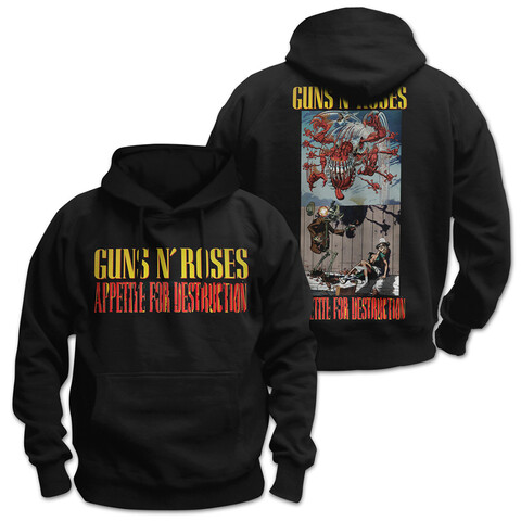 Appetite Attack by Guns N' Roses - Hoodie - shop now at uDiscover store