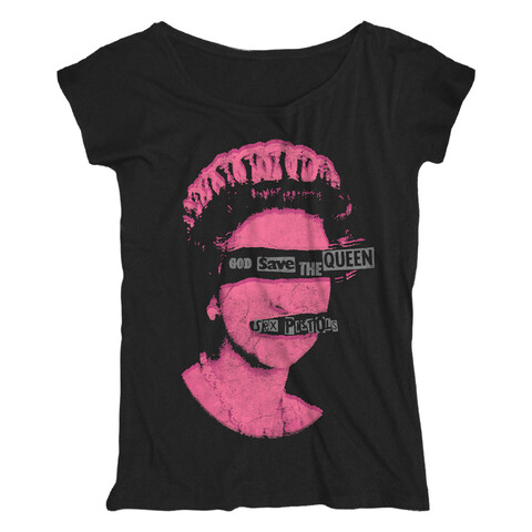 God Save The Queen von Sex Pistols - Loose Fit Girlie Shirt jetzt im uDiscover Store