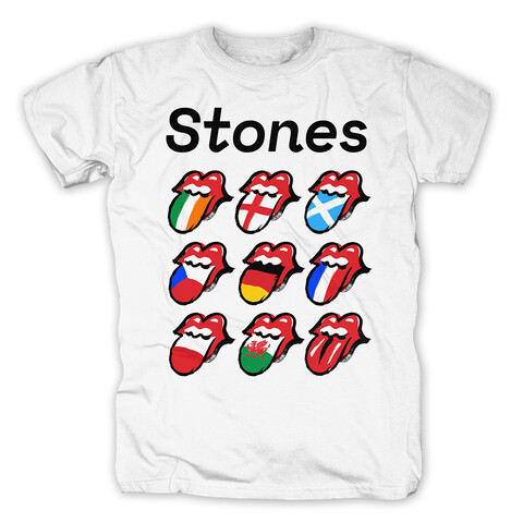 No Filter Flags by The Rolling Stones - T-Shirt - shop now at uDiscover store