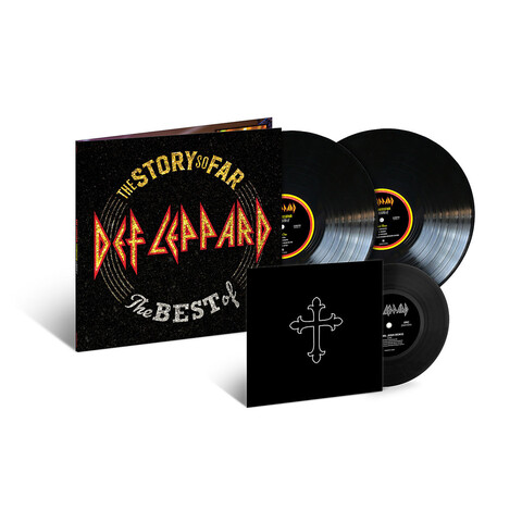 The Story So Far: The Best of Def Leppard von Def Leppard - 2LP+CD jetzt im uDiscover Store
