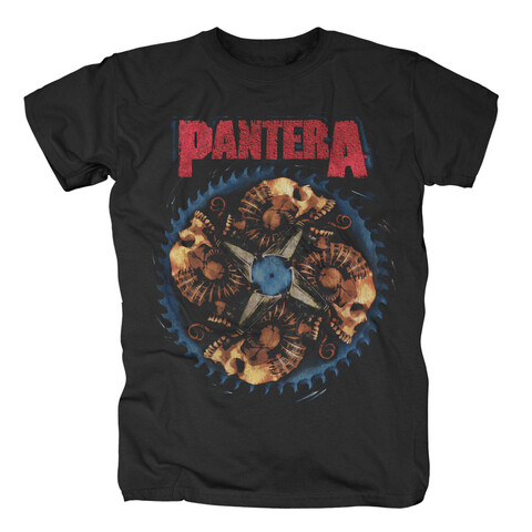Circle Skulls Vintage by Pantera - T-Shirt - shop now at uDiscover store