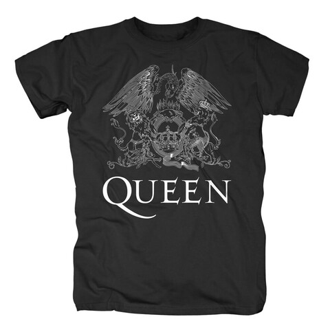 White Logo by Queen - T-Shirt - shop now at uDiscover store