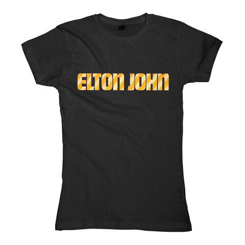 Stripe Logo by Elton John - Girlie Shirt - shop now at uDiscover store
