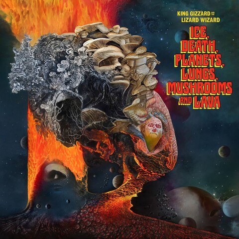 Ice, Death, Planets, Lungs, Mushroom And Lava by King Gizzard & The Lizard Wizard - 2LP black - shop now at uDiscover store