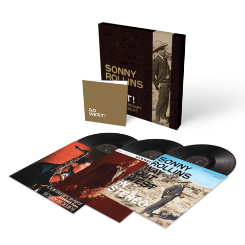 Go West!: The Contemporary Records Albums von Sonny Rollins - 3 Vinyl-Box jetzt im uDiscover Store