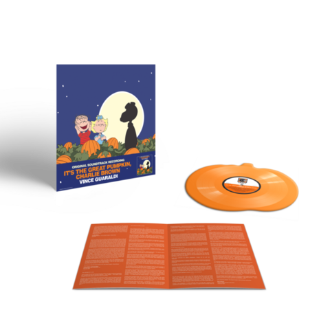 It's The Great Pumpkin, Charlie Brown by Vince Guaraldi - Ltd. Pumpkin-Shaped LP - shop now at uDiscover store